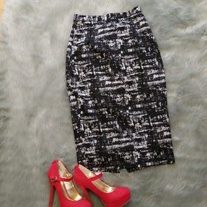 Bettie Page by Tatyana "Manhattan" Pencil Skirt